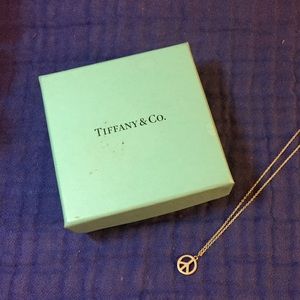 Tiffany & Company silver Peace Necklace